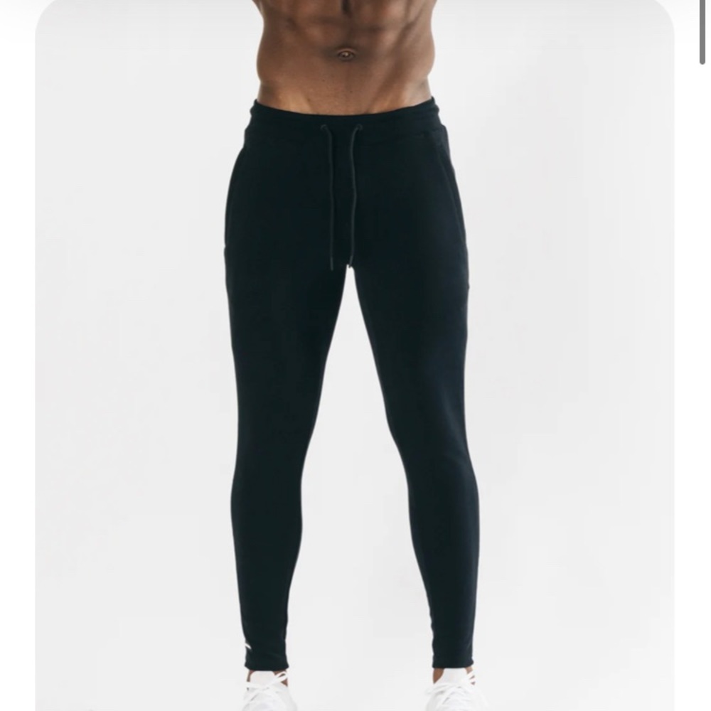 Black alphalete joggers